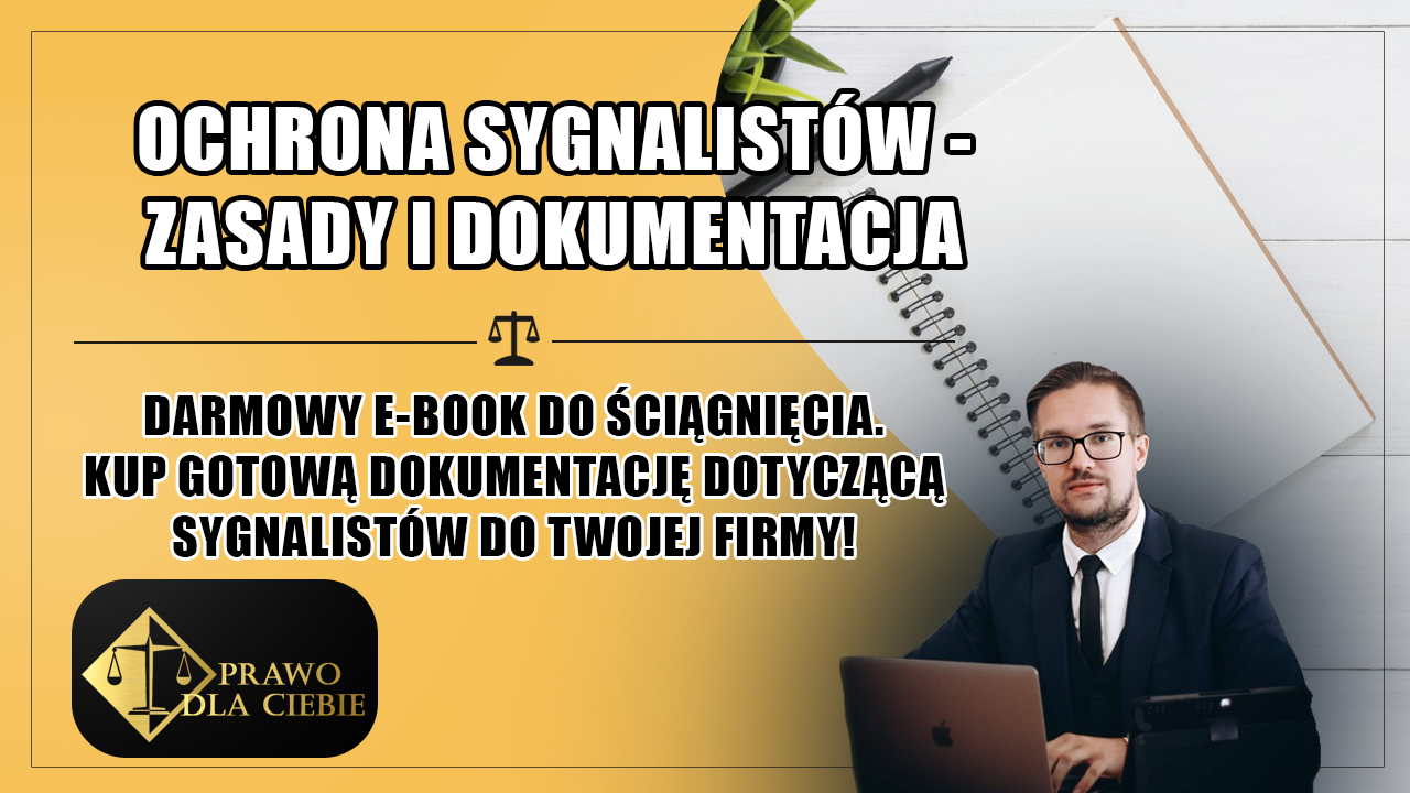 ochrona sygnaliści dokumenty procedura